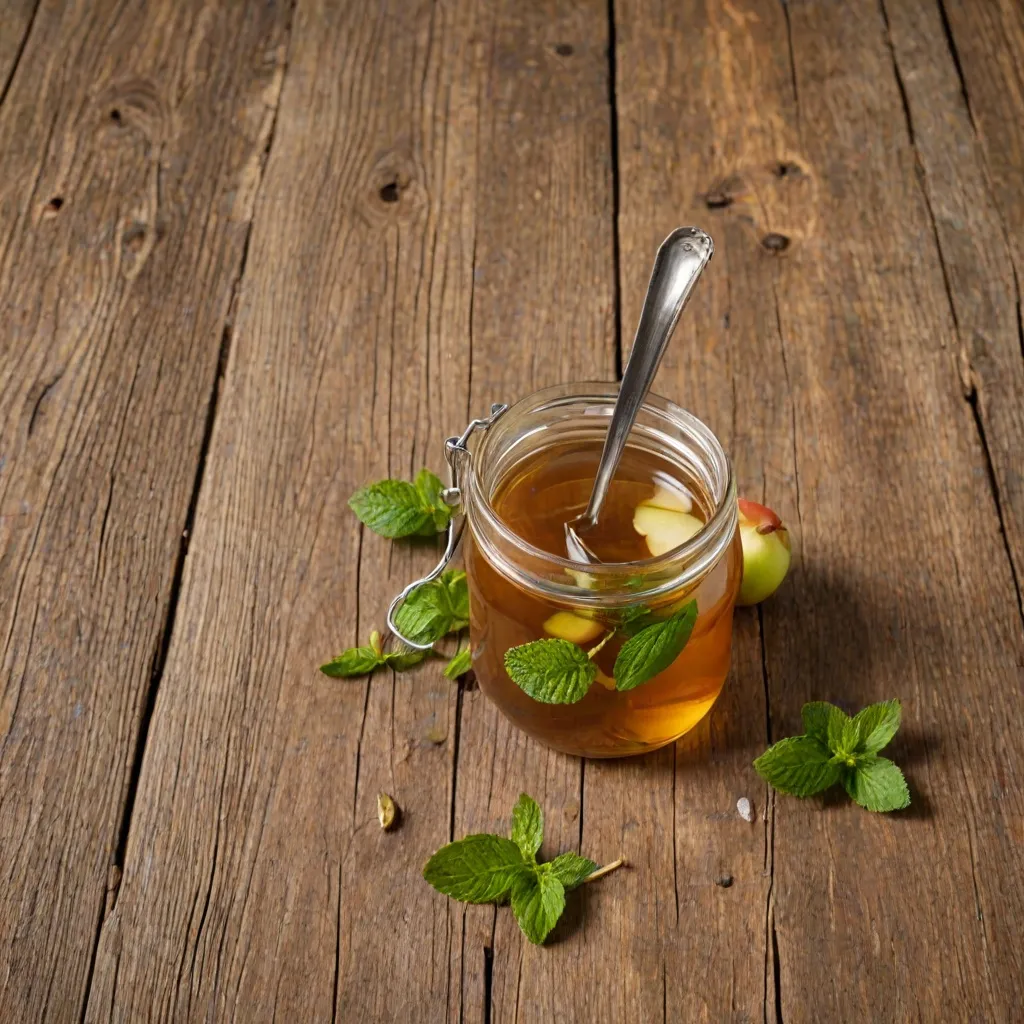 Syrop z jabłek i mięty na zimę - jak go zrobić?