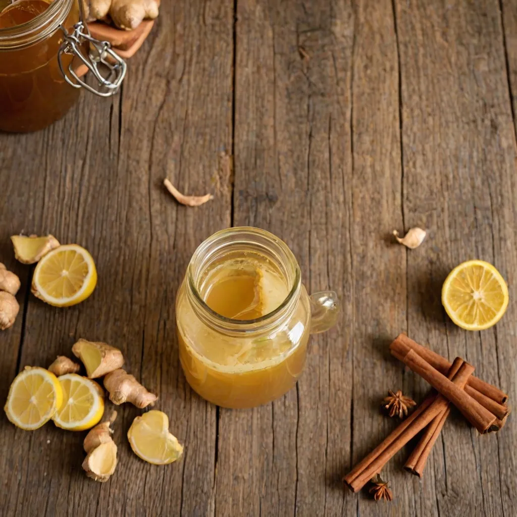 Syrop imbirowy na przeziębienie - zrób go sam