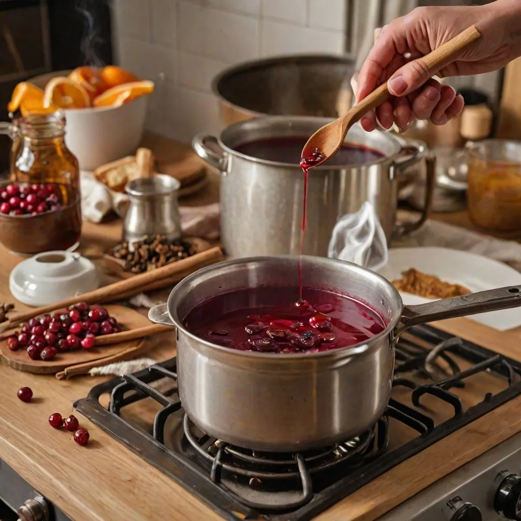 Jak zrobić syrop żurawinowy do herbaty zimowej?